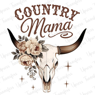 Country Mama Skull