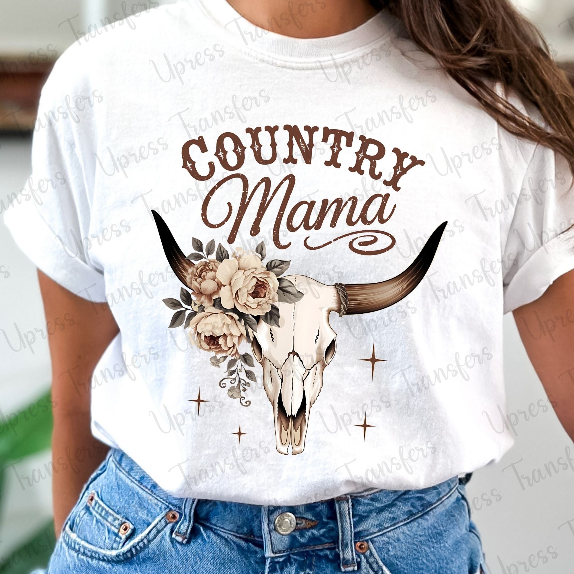 Country Mama Skull