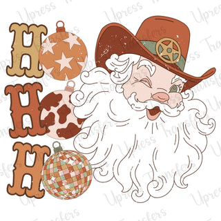 Country Santa Ho Ho Ho