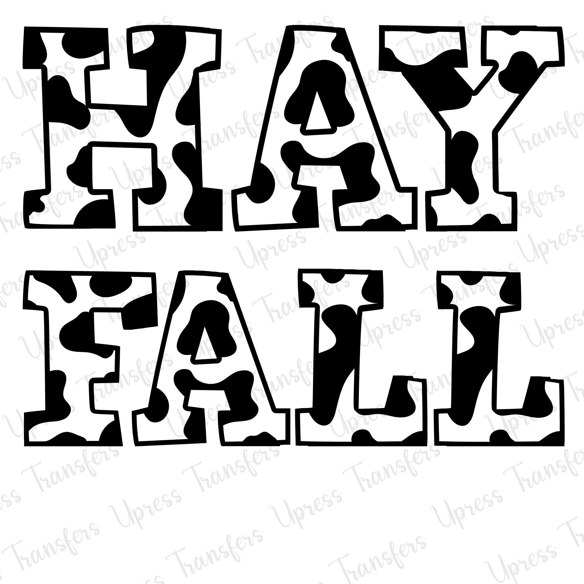 Cow Print Fall