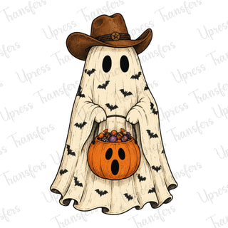 Cowboy Bat Printed Ghost