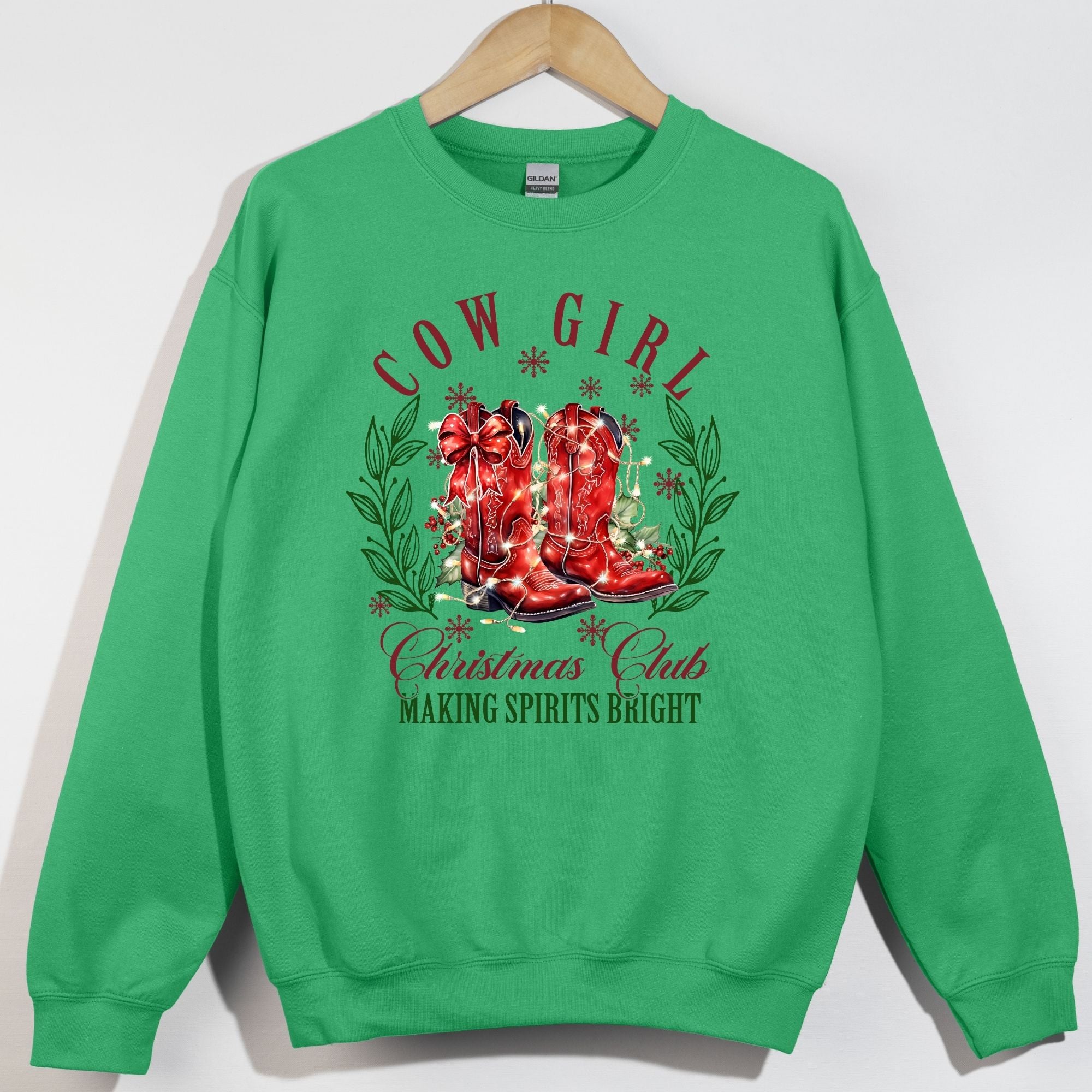 Cowgirl Christmas Lights