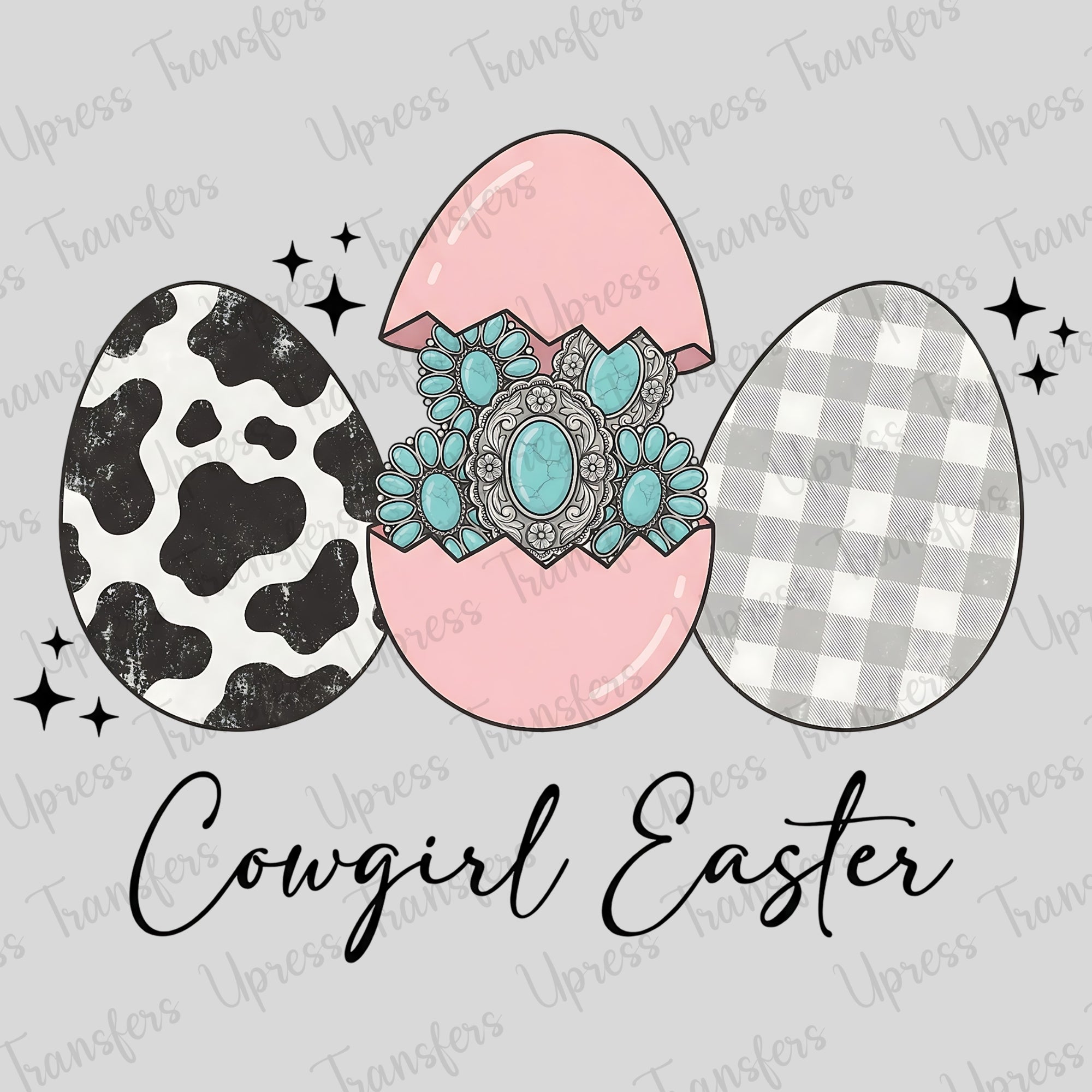 Cowgirl Easter Candy Eggs