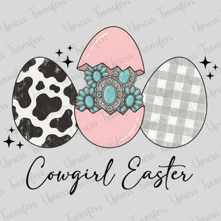 Cowgirl Easter Candy Eggs