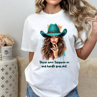 Cowgirl In Hat