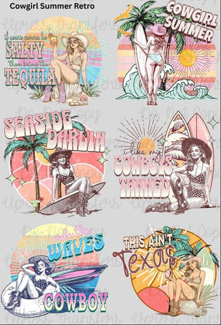 Cowgirl Summer Retro