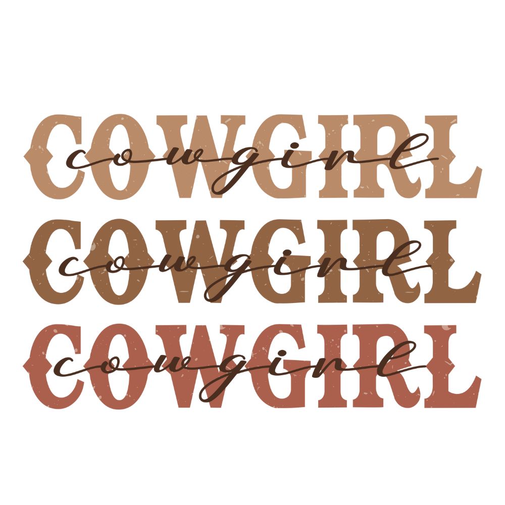 Cowgirl Text