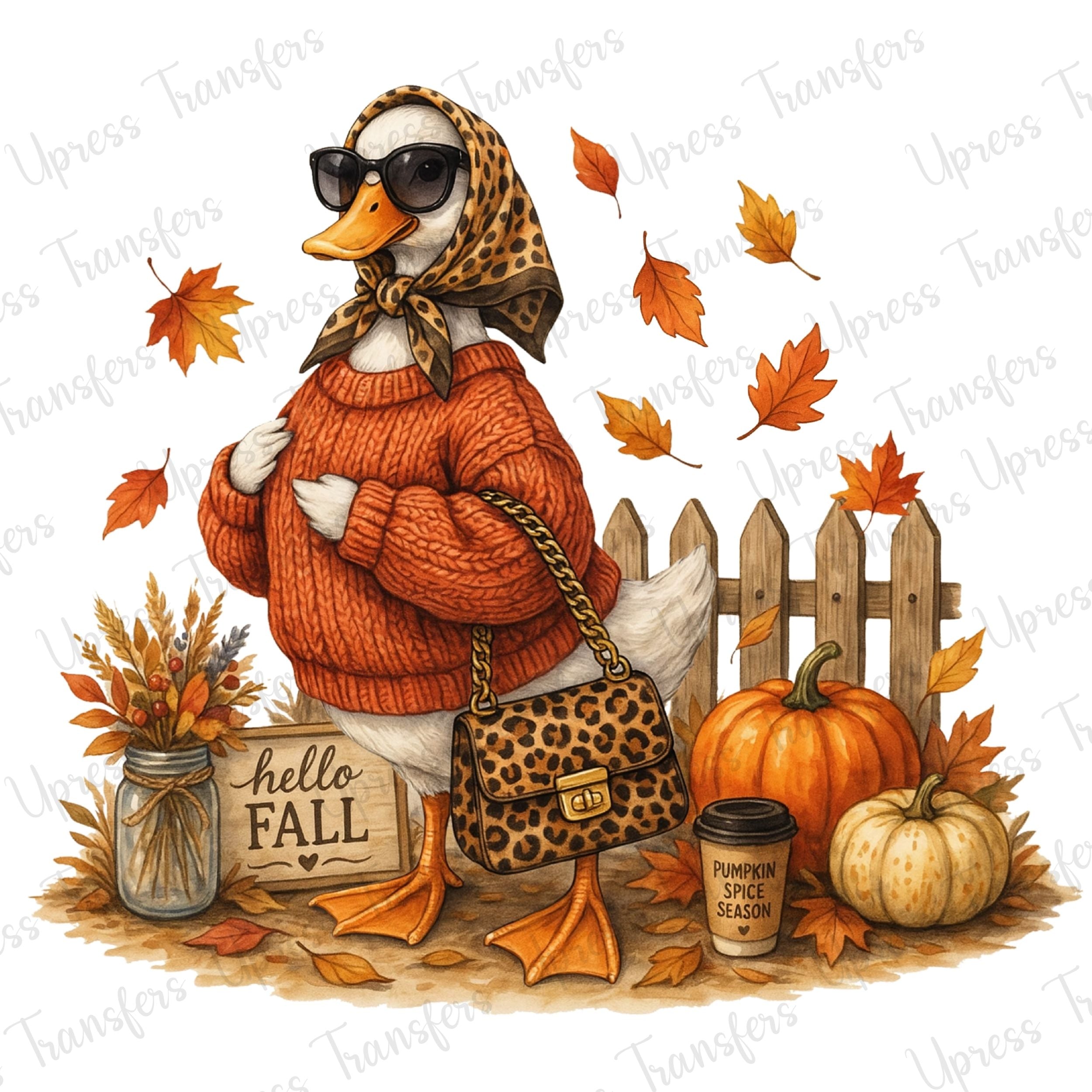 Cozey Sweater Goose Fall