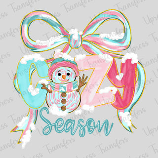 Cozy Season Cotton Candy Colors