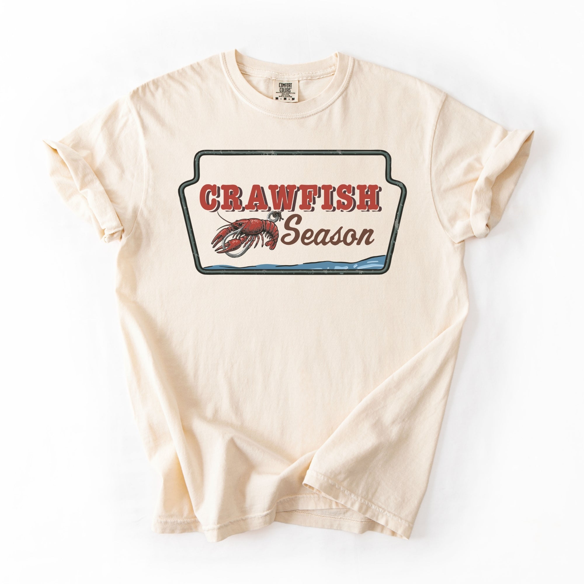 Crawfish Season Vintage Frame
