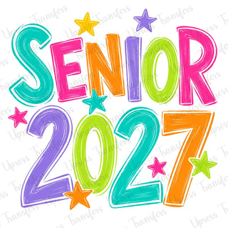 Crayon Colored Senior