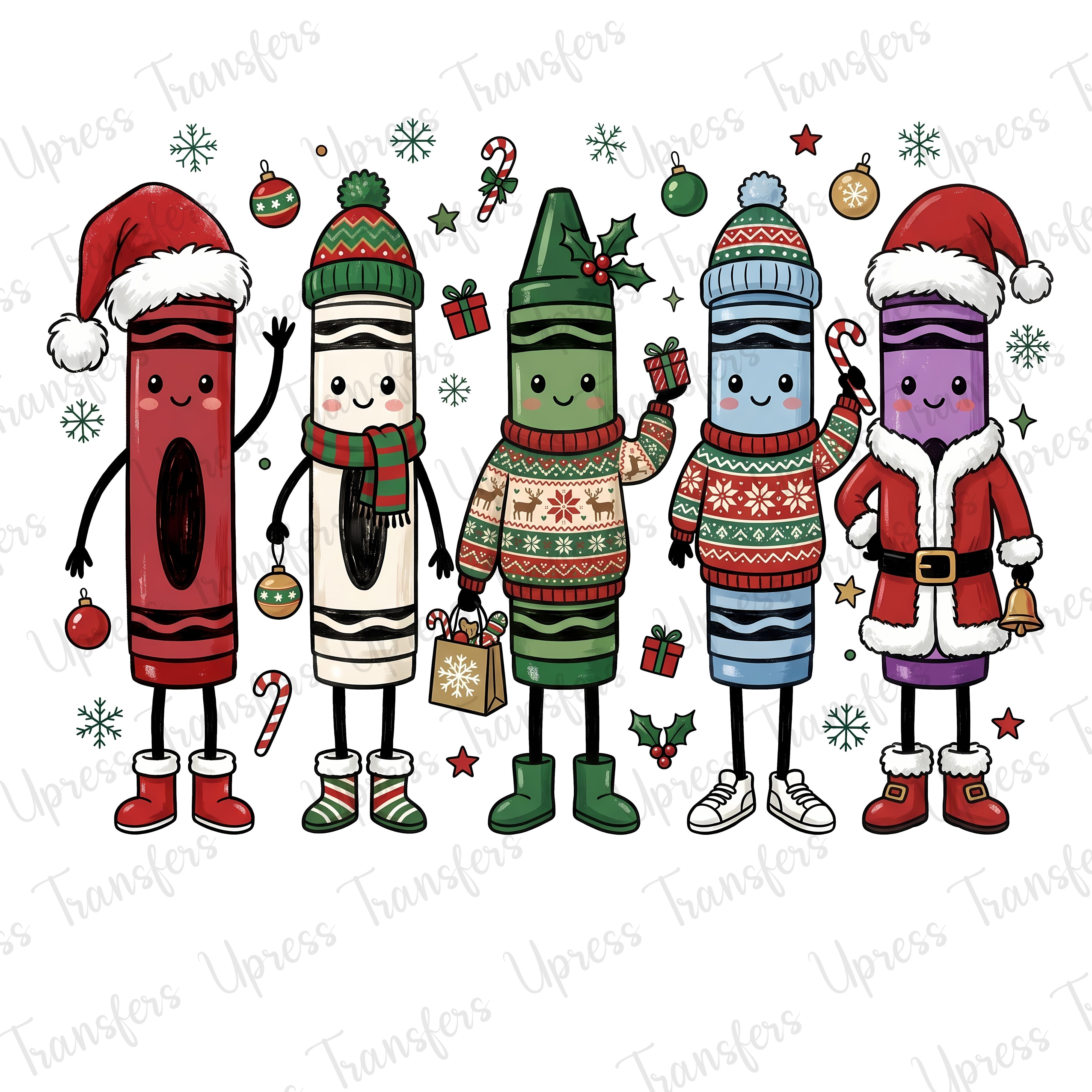 Crayons And Christmas