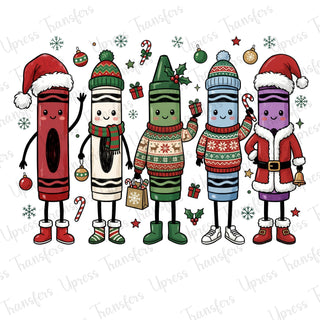 Crayons And Christmas