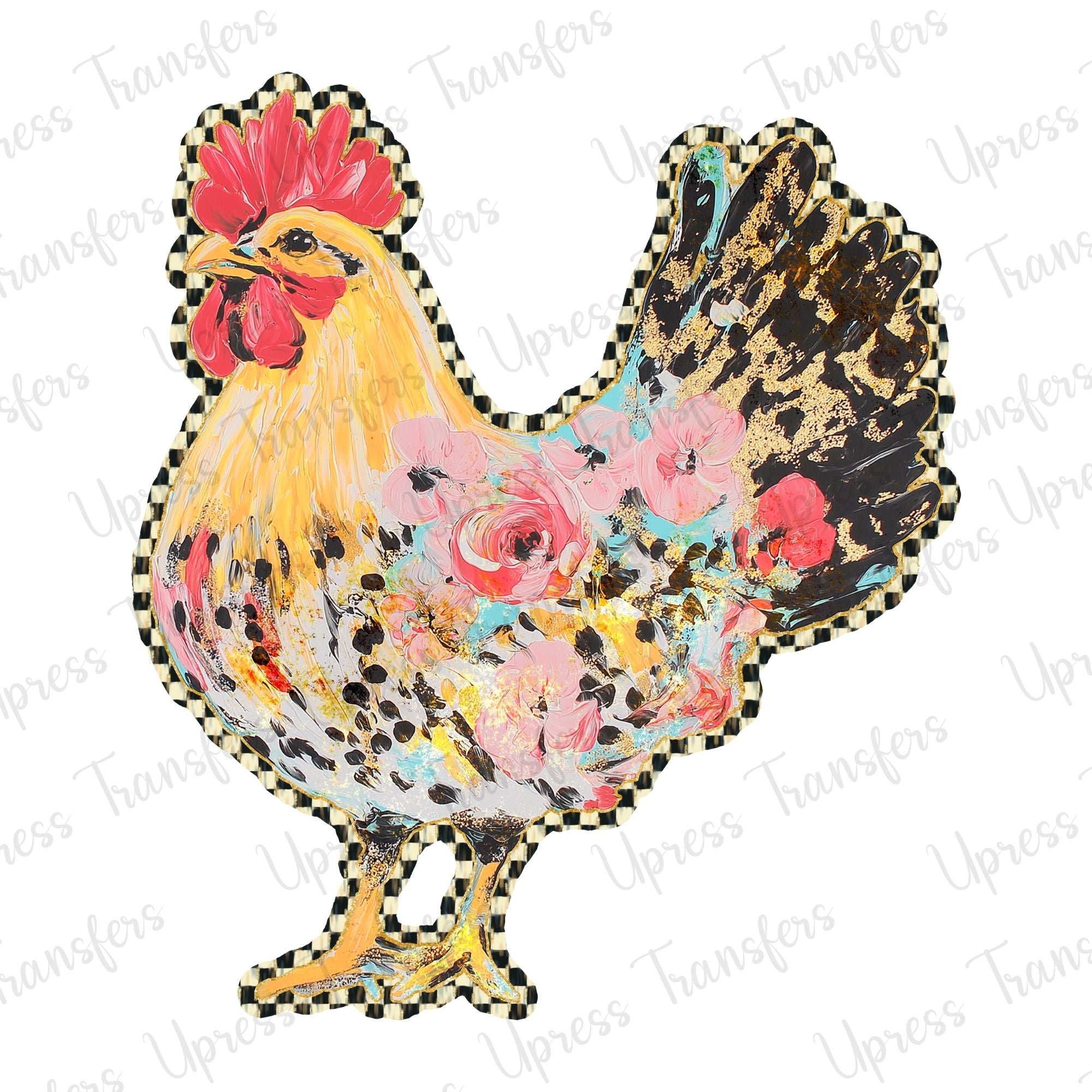 Crazy Chick Checkered