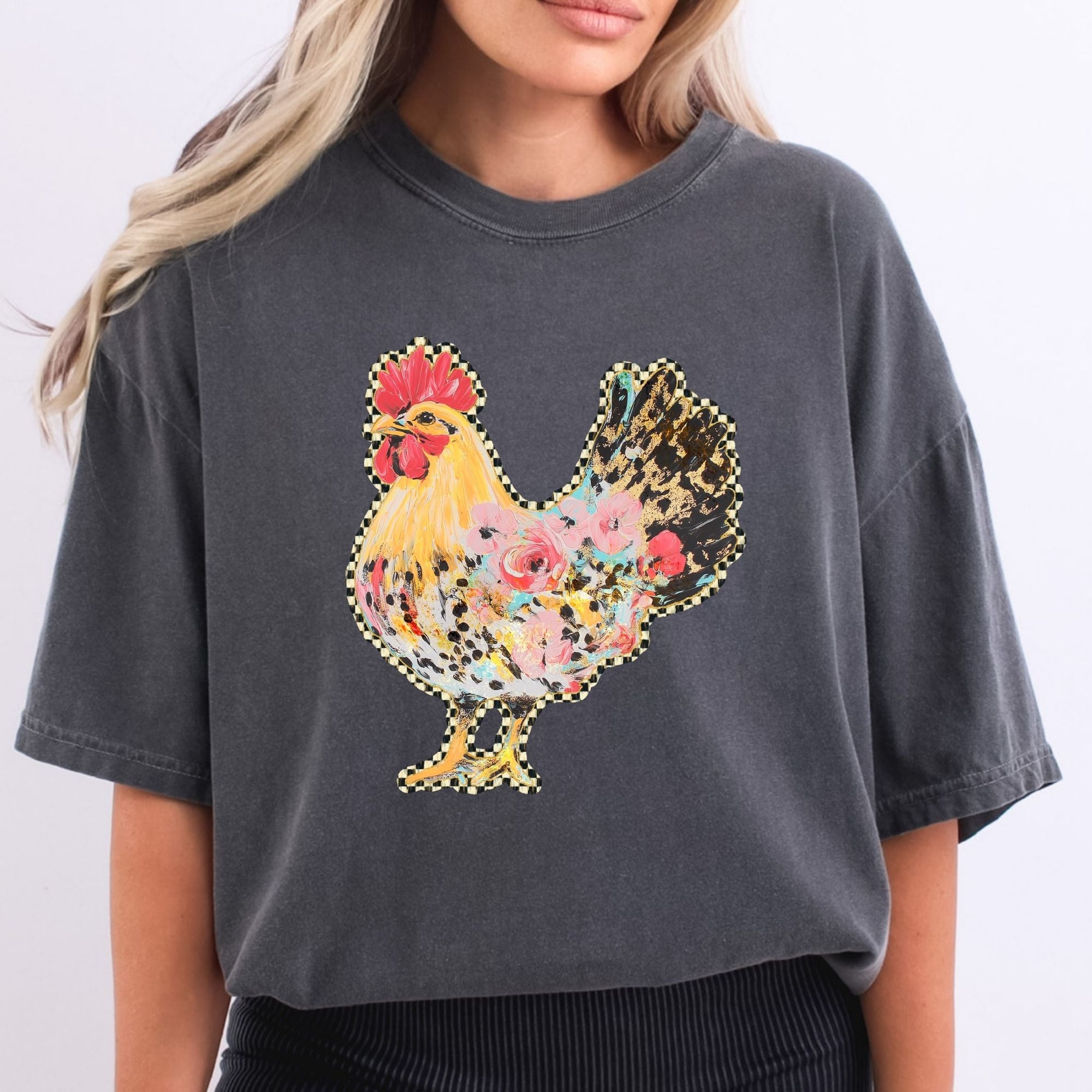 Crazy Chick Checkered