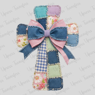 Cross Stitched Bow