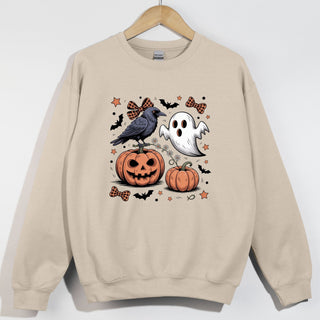 Crow Ghost Pumpkin Collage