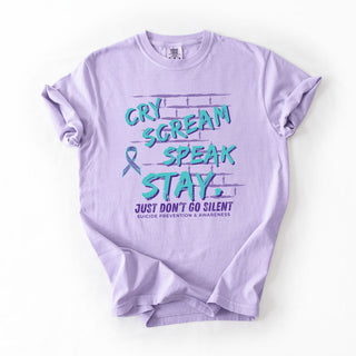 Cry Scream Speak STAY