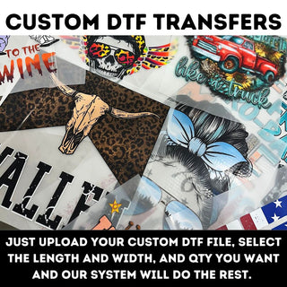 Custom DTF Transfer "Single Image"