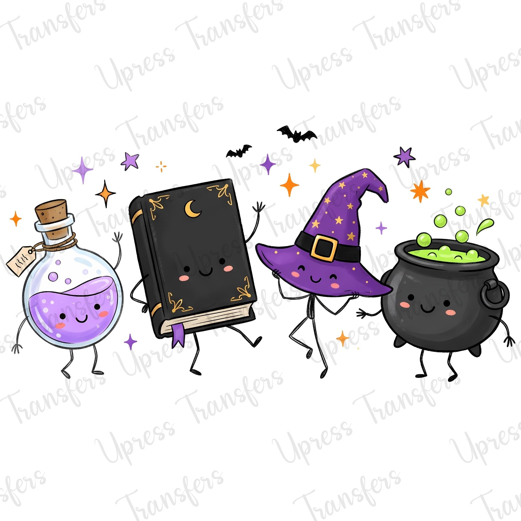 Cute Doodle Witch Things