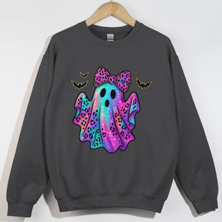 Cute Leopard Sparkle Galaxy Ghost