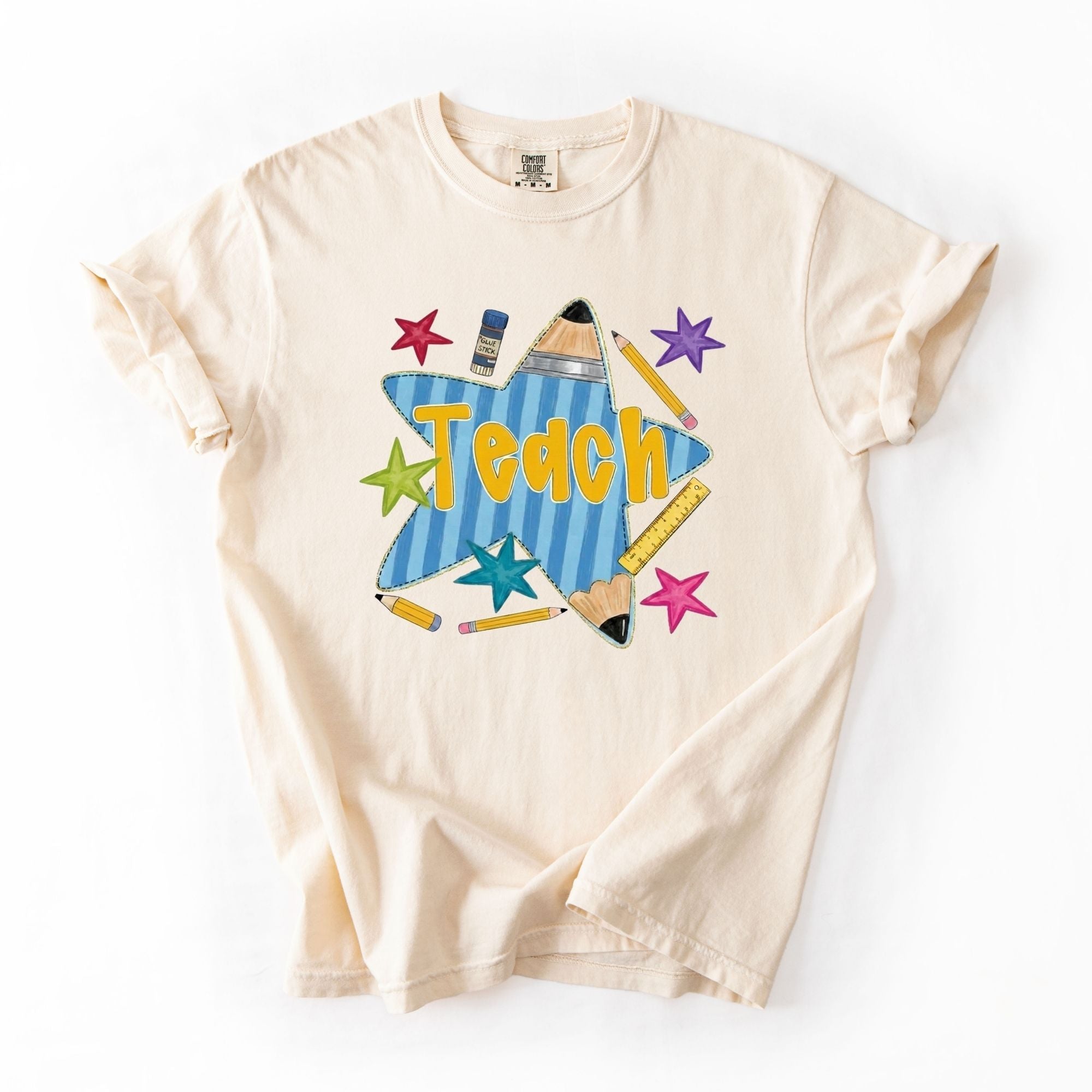 Cute Pencil Star Teach