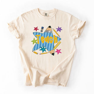 Cute Pencil Star Teach