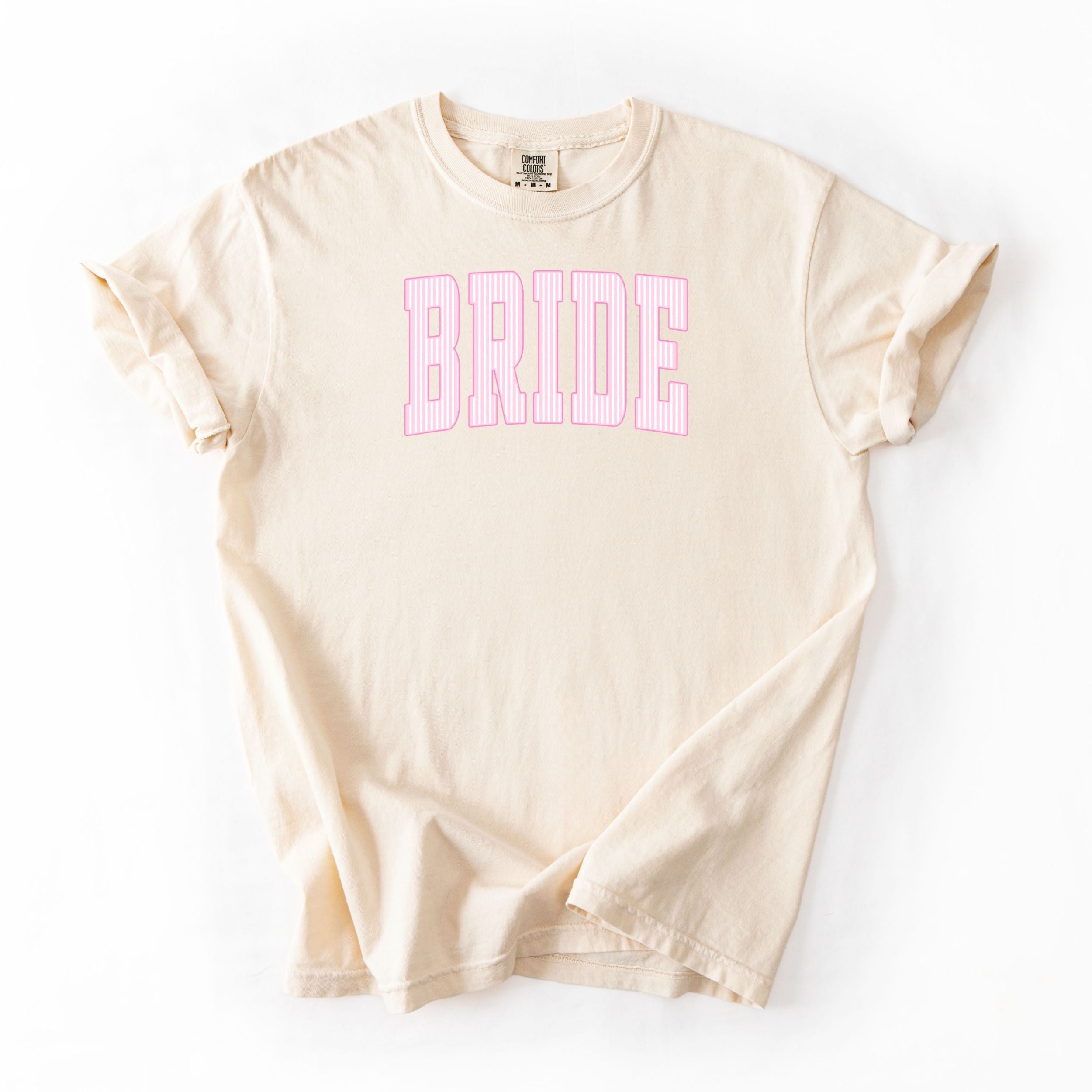 Cute Pink Bride Striped