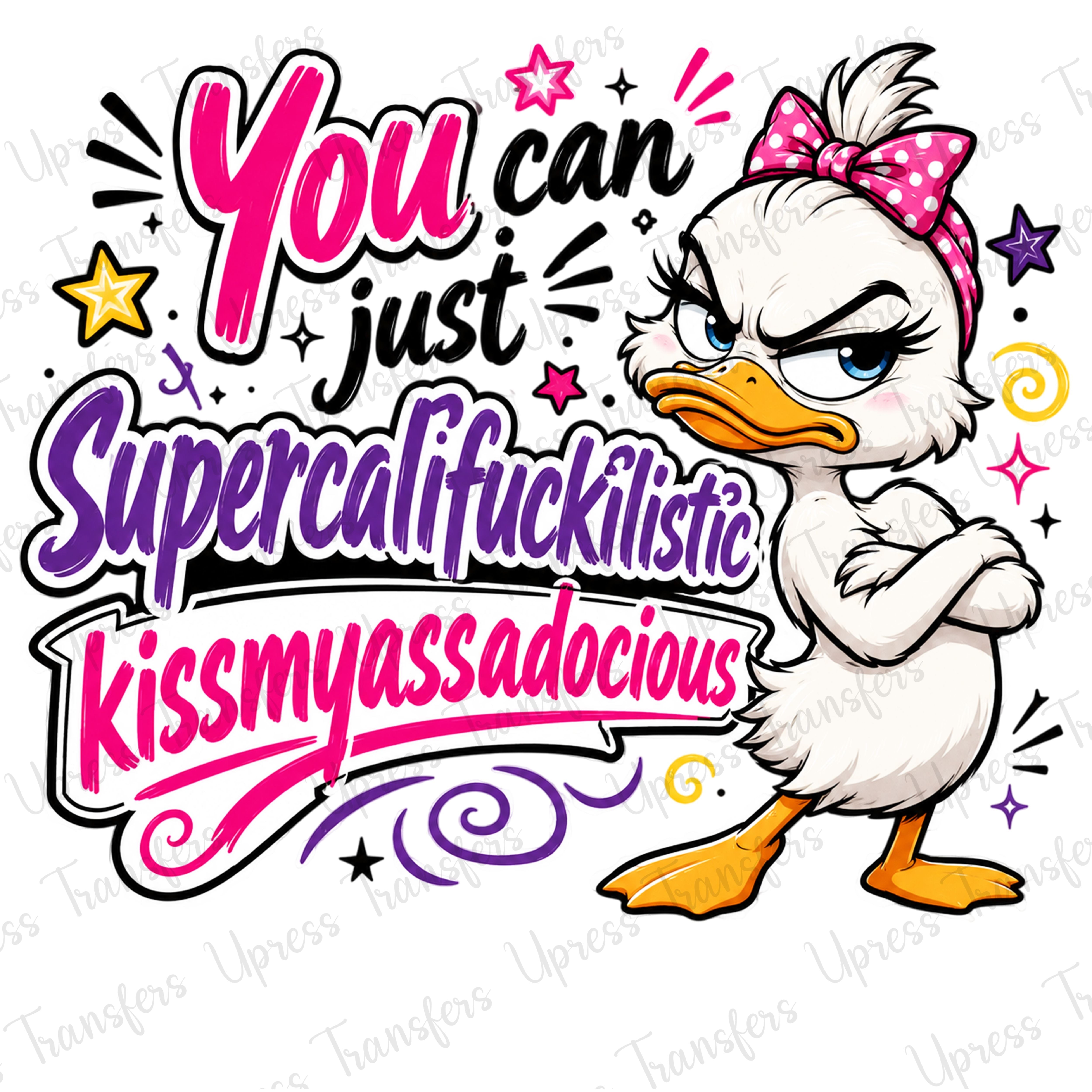 Cutesy Baby Duck Kiss my