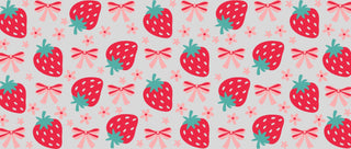 Cutesy Berries And Bows 16 oz UV Wrap