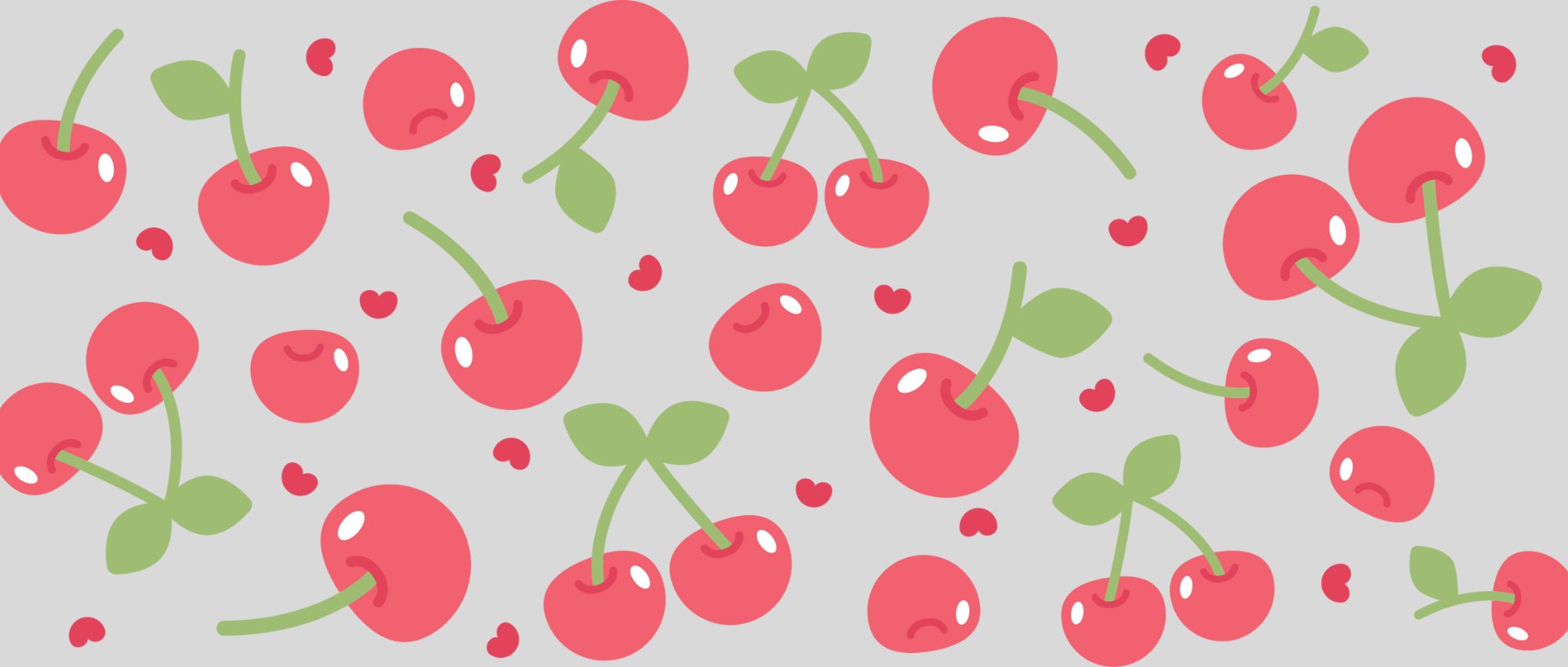 Cutesy Cherries 16 oz UV Wrap