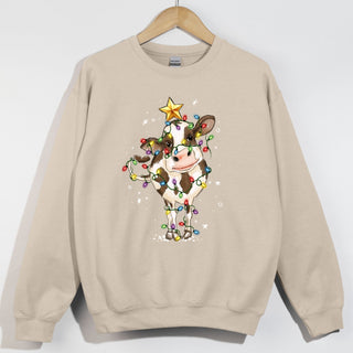 Cutesy Cow With Lights