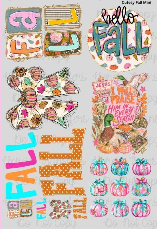 Cutesy Fall Mini