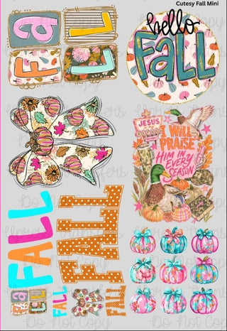 Cutesy Fall Mini