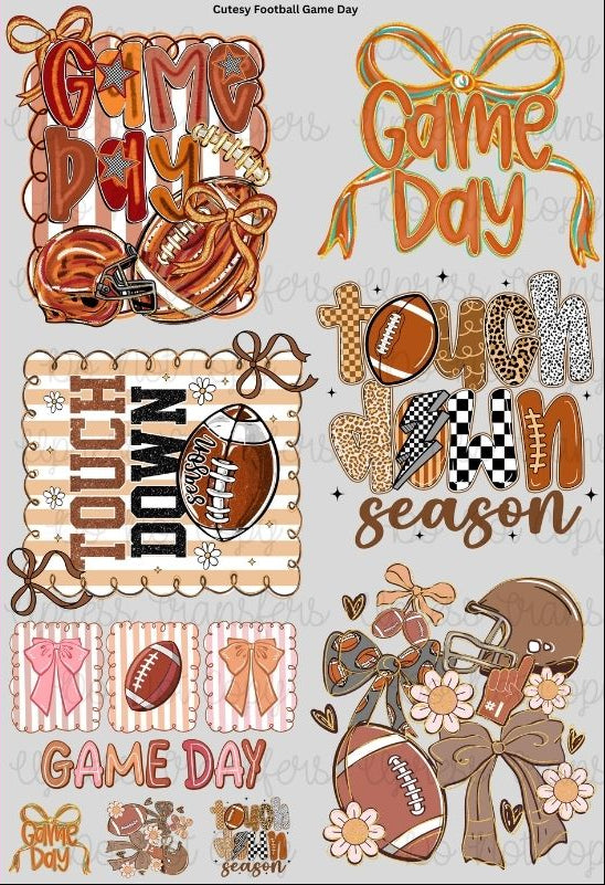 Cutesy Football Mini