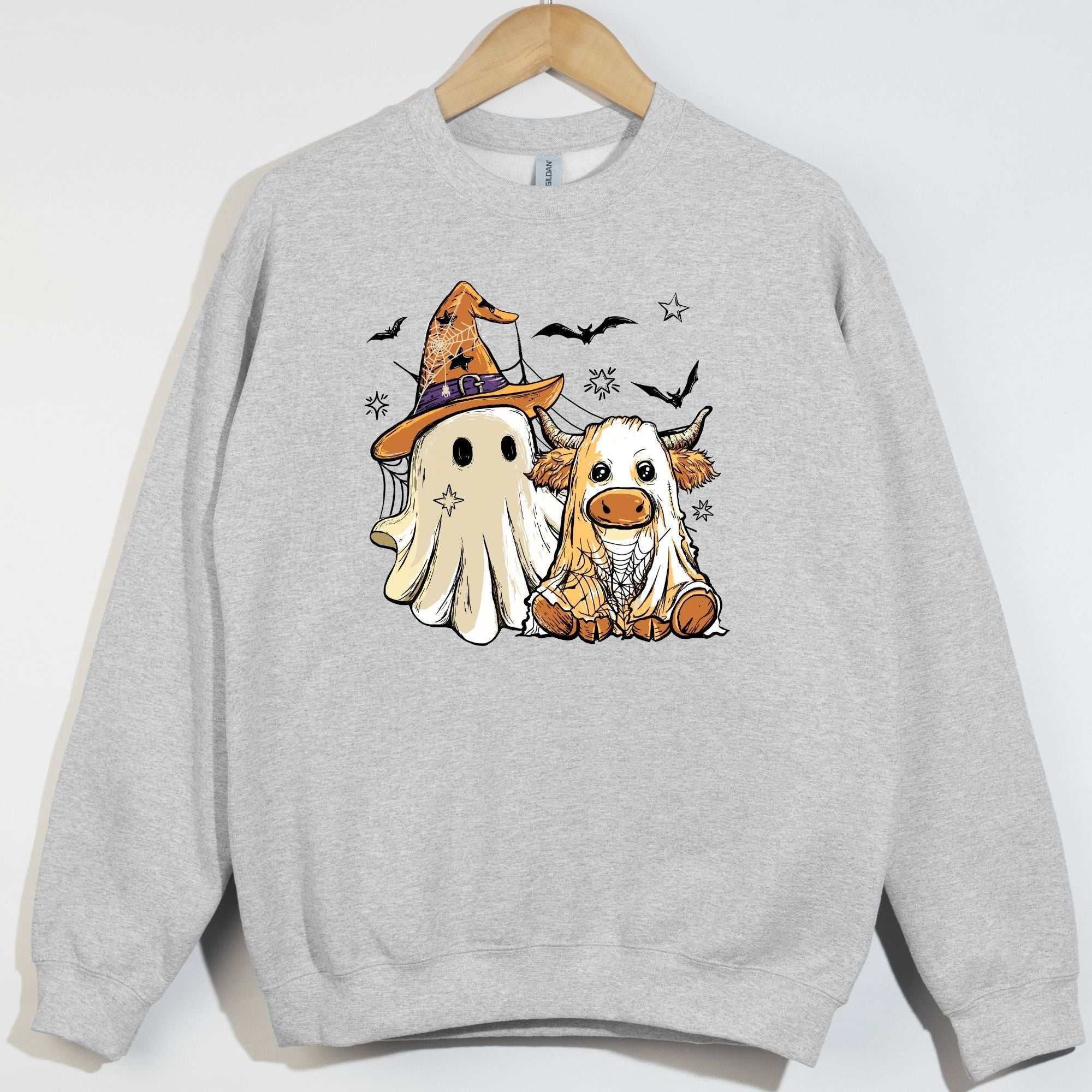 Cutesy Ghost and Cow