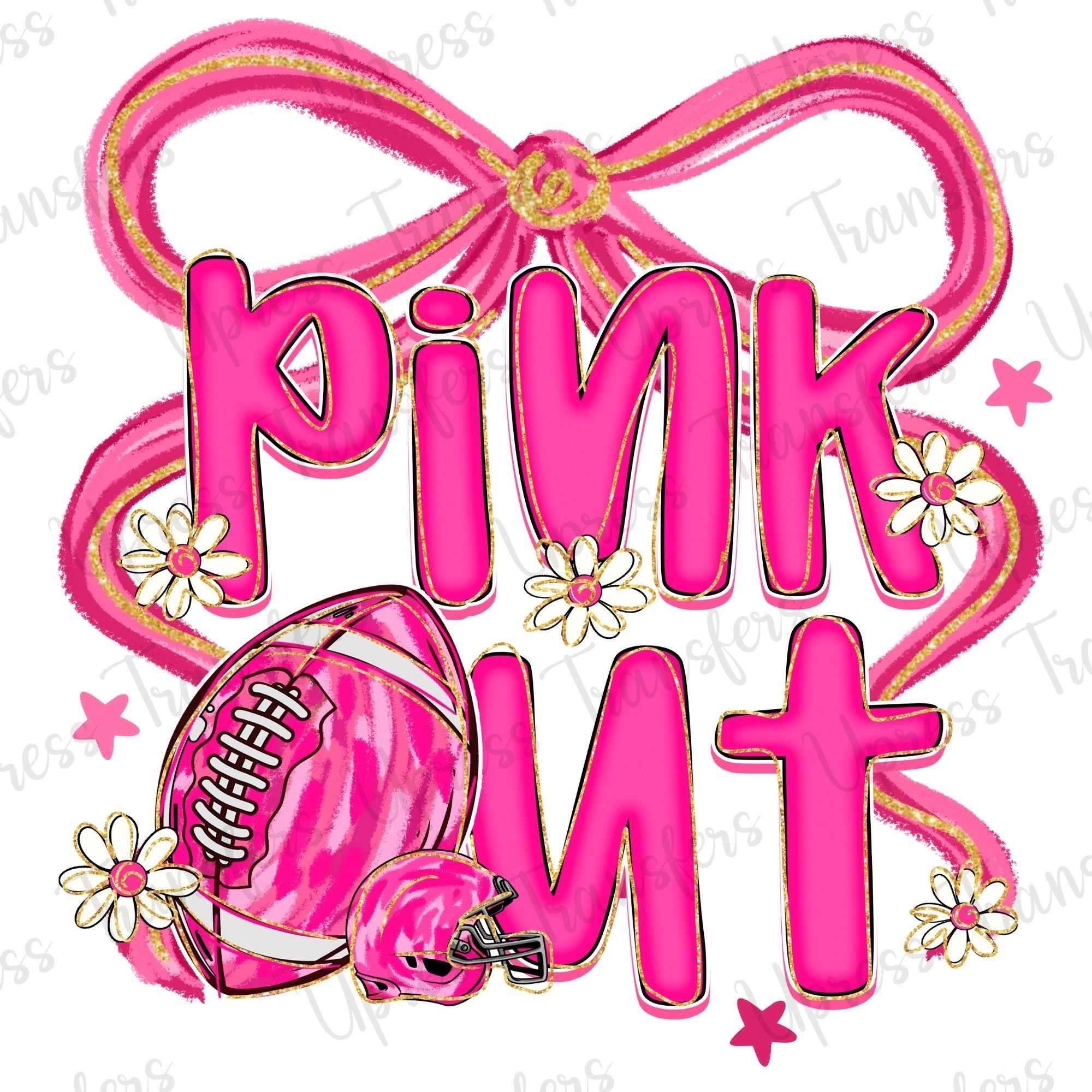 Cutesy Glitter Trendy Pink Out