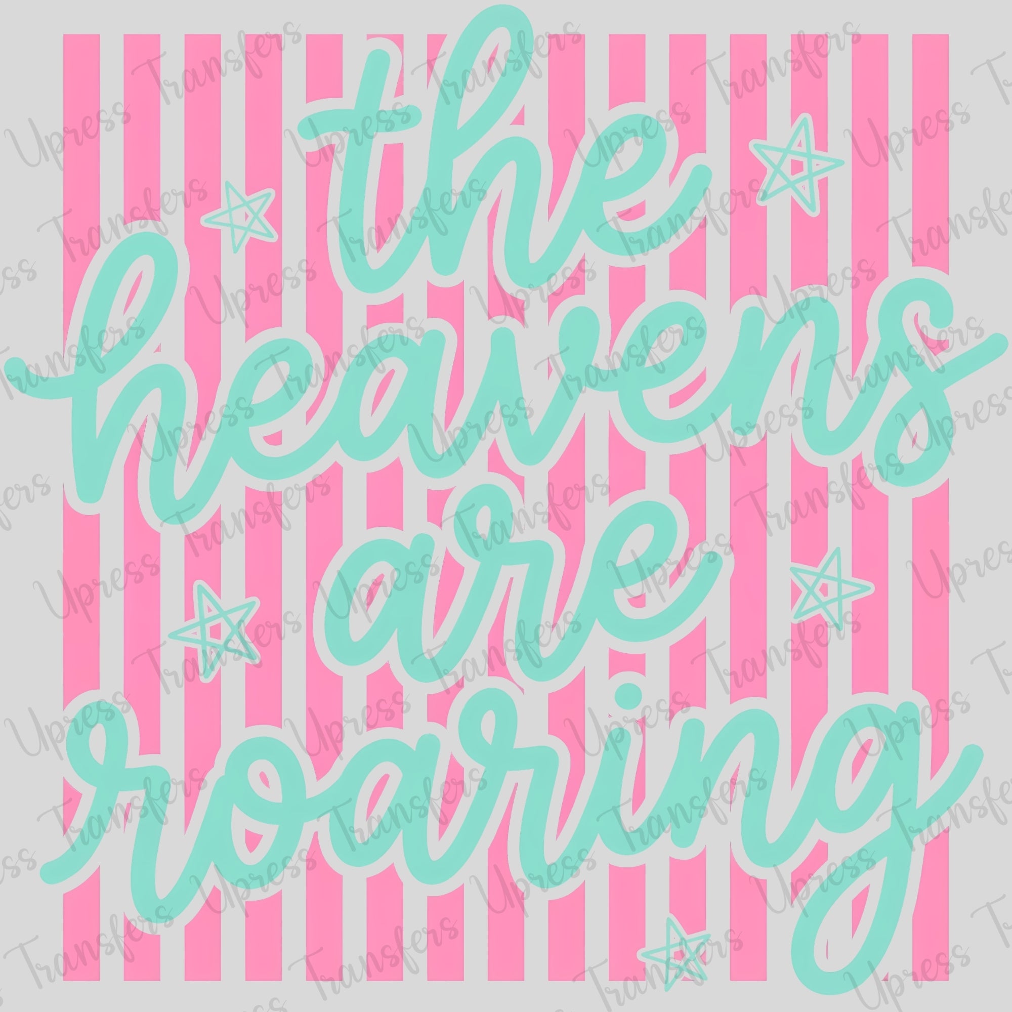 Cutesy Teal Heavens Roaring