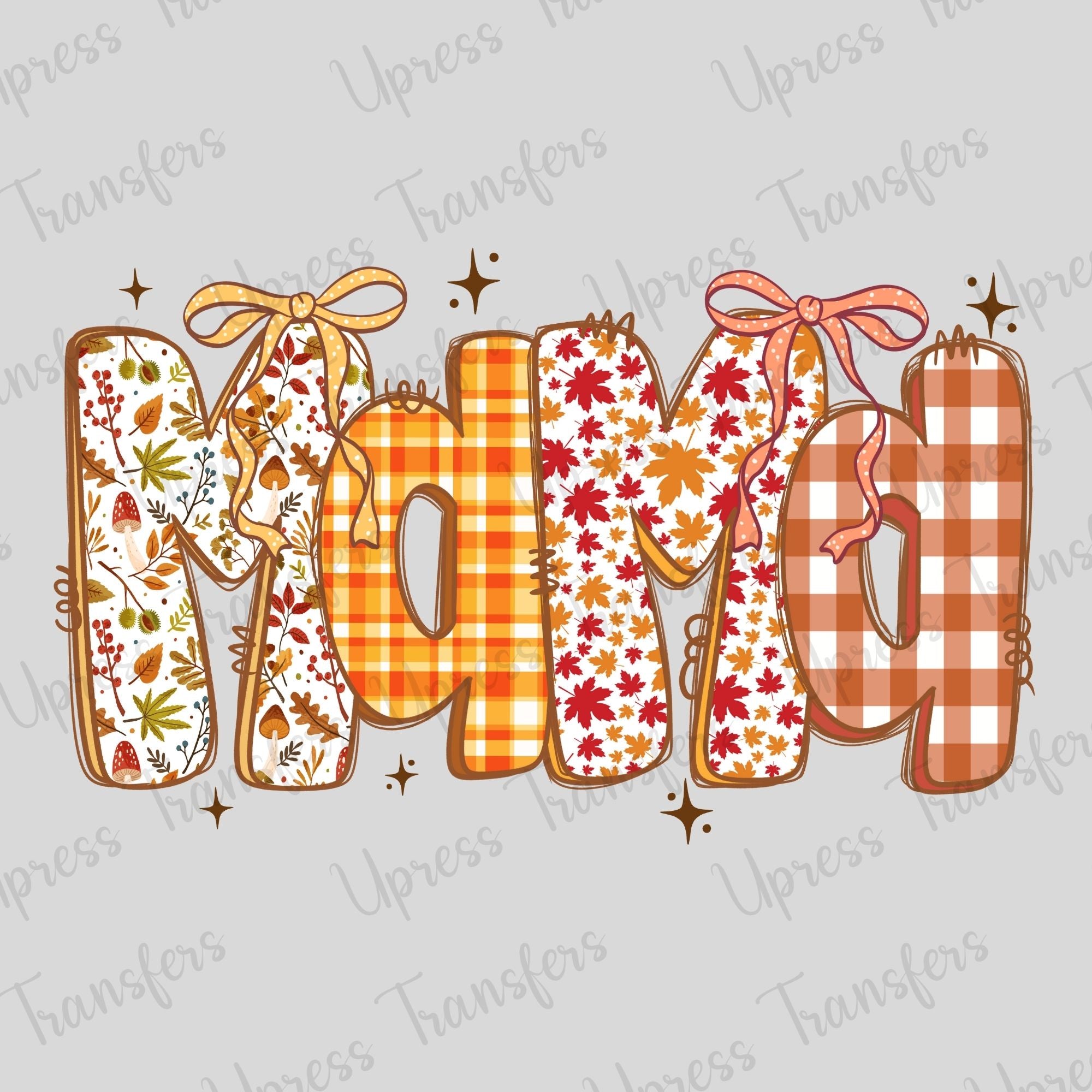 Cutsey Patterns Cutesy Mama Fall Patterns – U Press Transfers