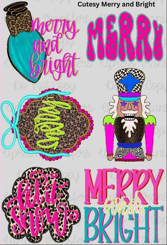Cutesy Merry and Bright