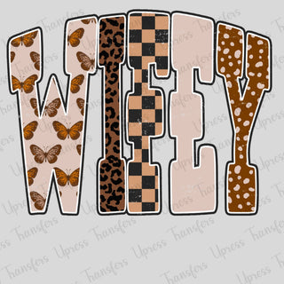 Cutesy Neutral Patterns Wifey