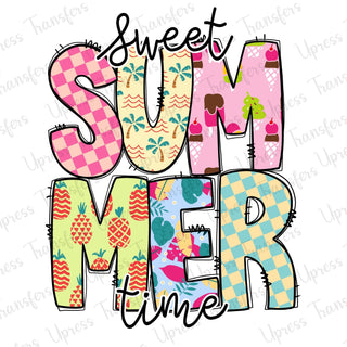 Cutesy Stacked Sweet Summer Time