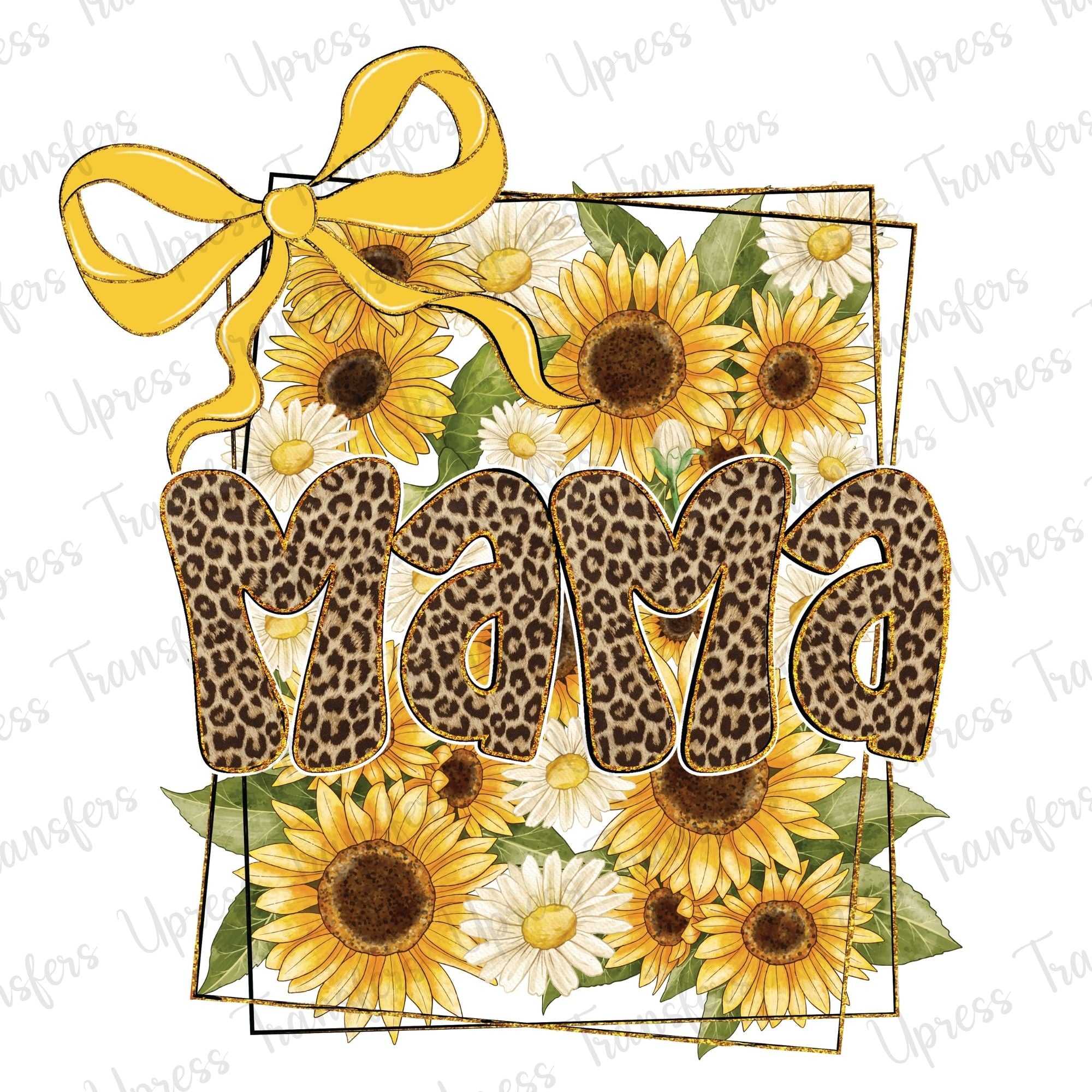 Cutesy Sunflower Mama