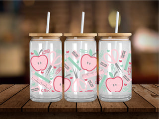 Cutesy Teacher 16 Oz Wrap
