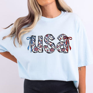 Cutesy USA Letters