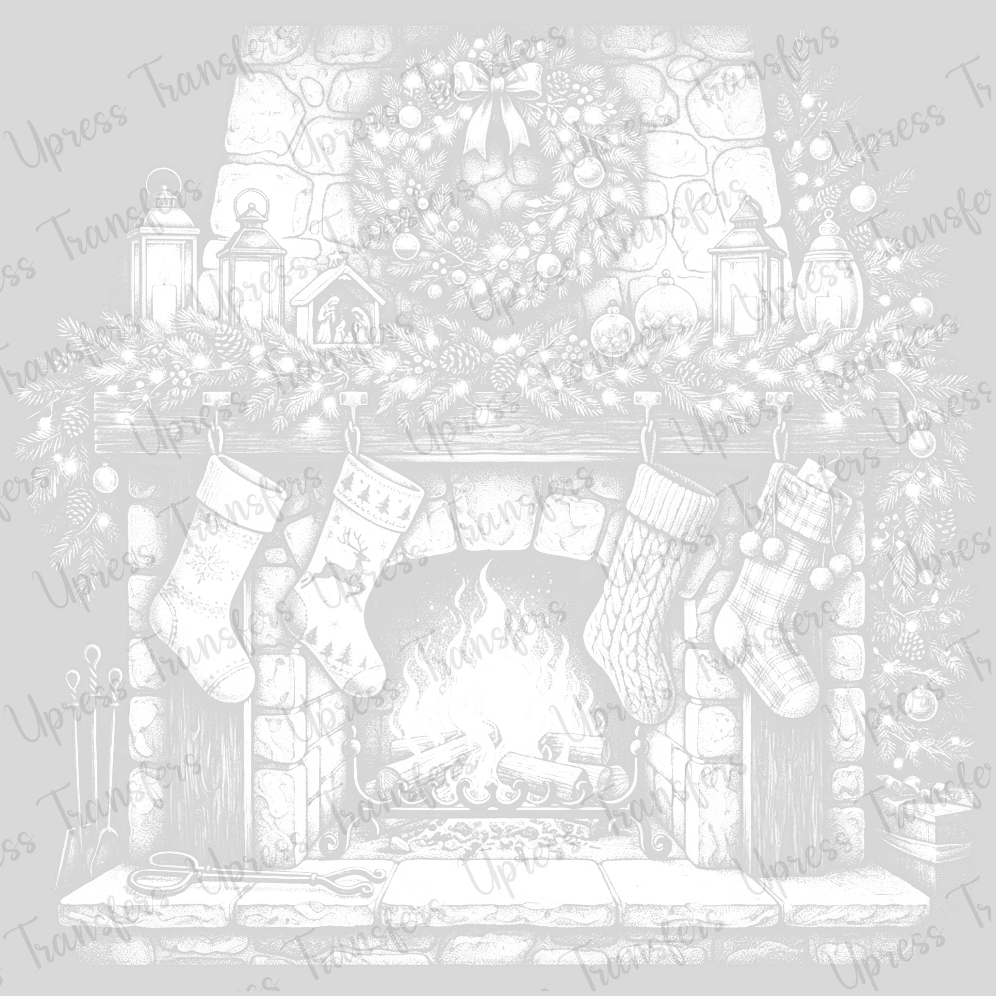 Cuties Fire Place Decor