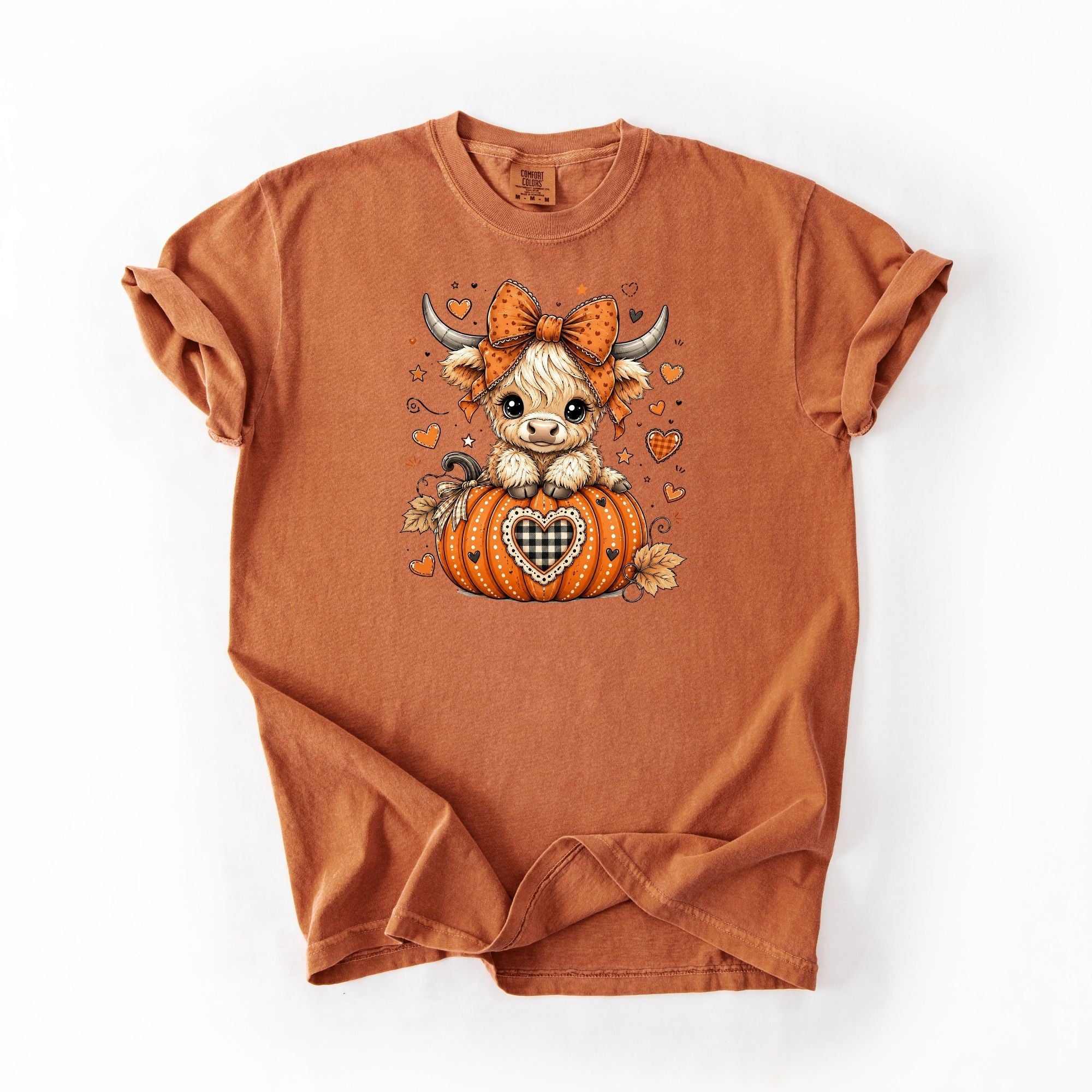 Cuties Highland Pumpkin Cow