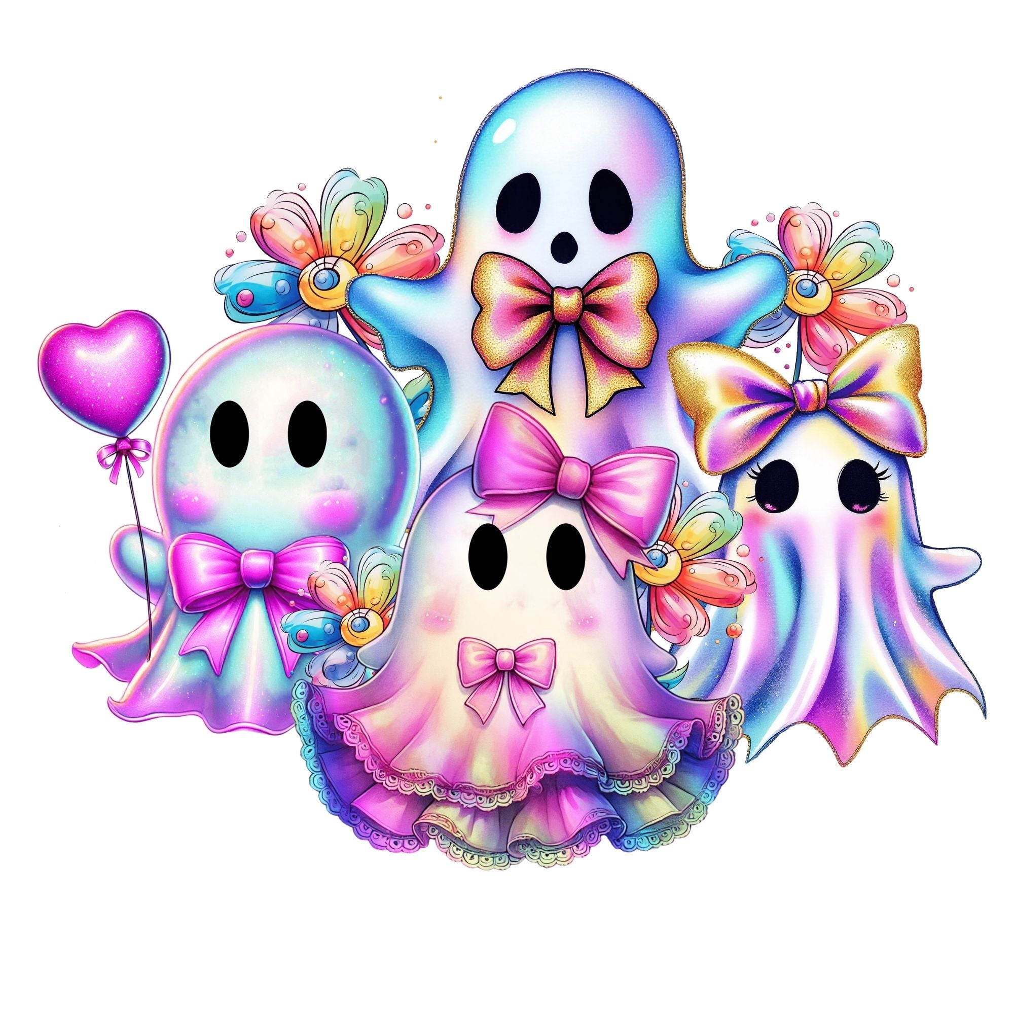 Cuties Iridescent Ghost Babies