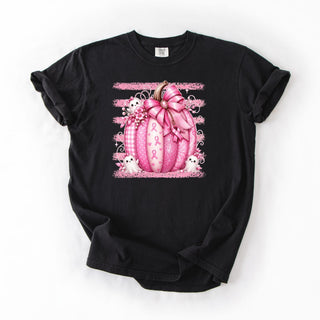 Cuties Pink Faded line Cancer Pumpkin