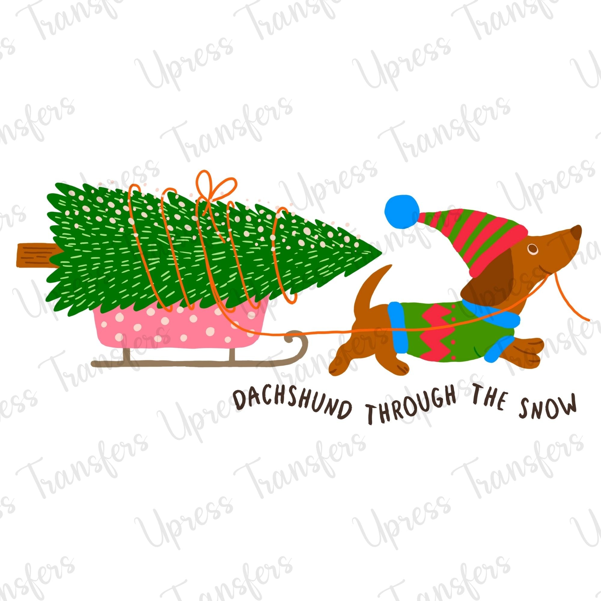 Dachshund Through The Snow